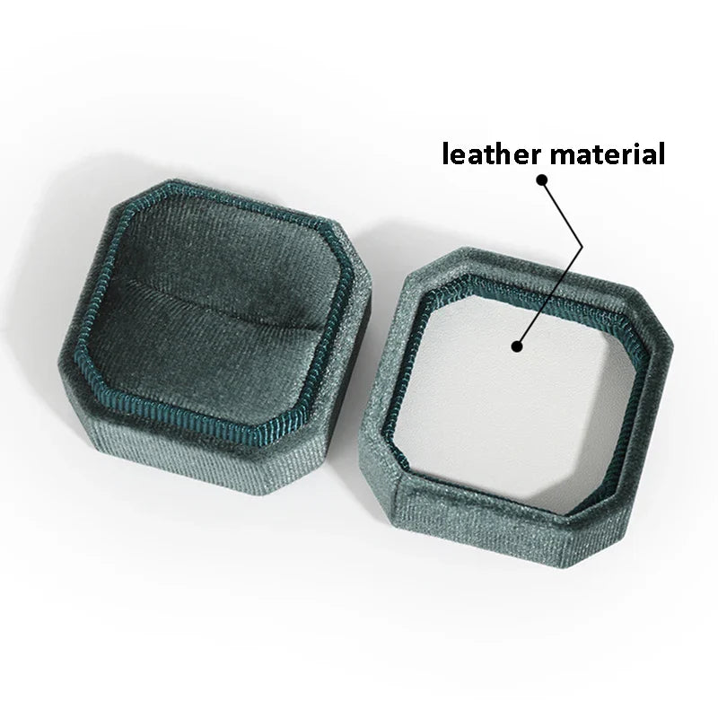 Luxury Velvet Single Ring Box